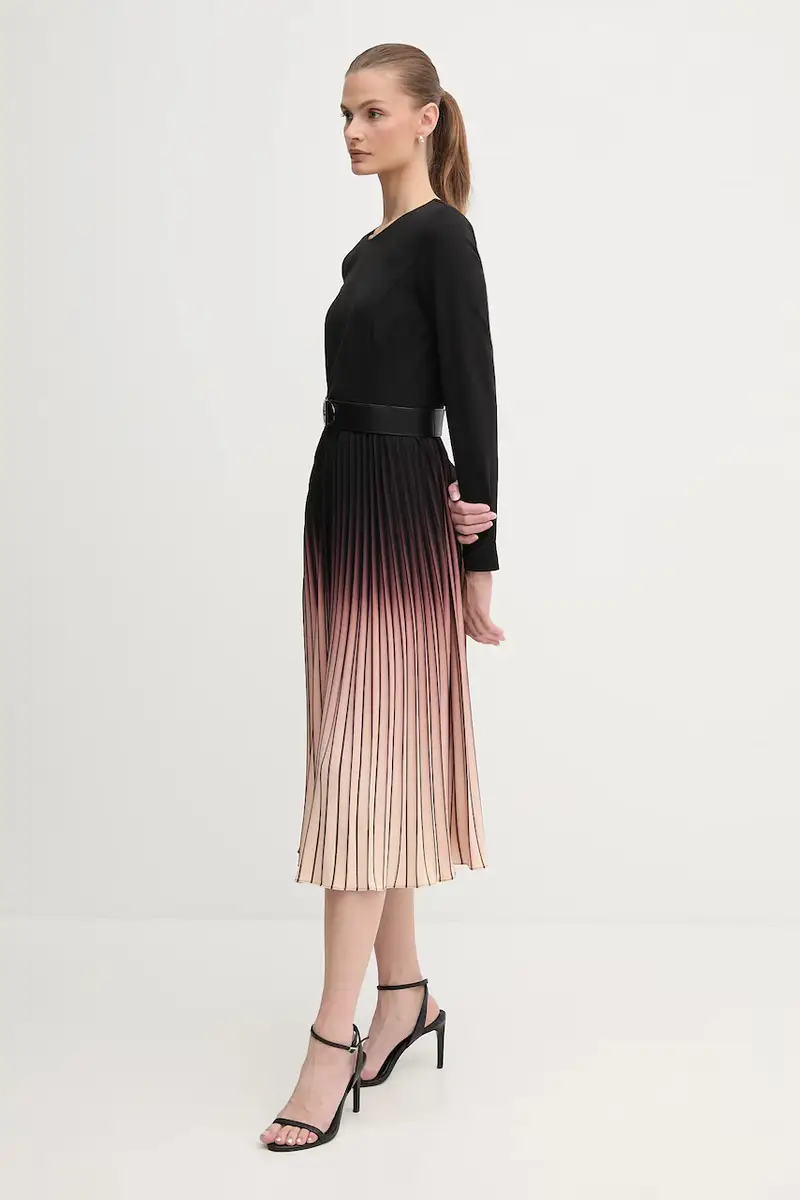 vestito colore nero DD4H1C24 miniatura 2