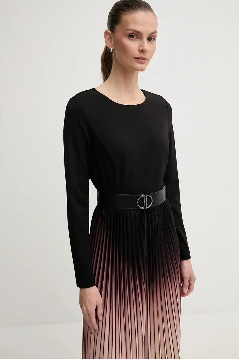 vestito colore nero DD4H1C24 miniatura 4