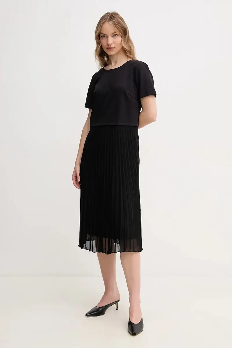 vestito colore nero DD5K1H87 miniatura 3