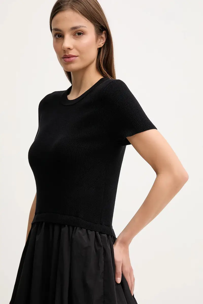 vestito colore nero P5EUAX21 miniatura 4