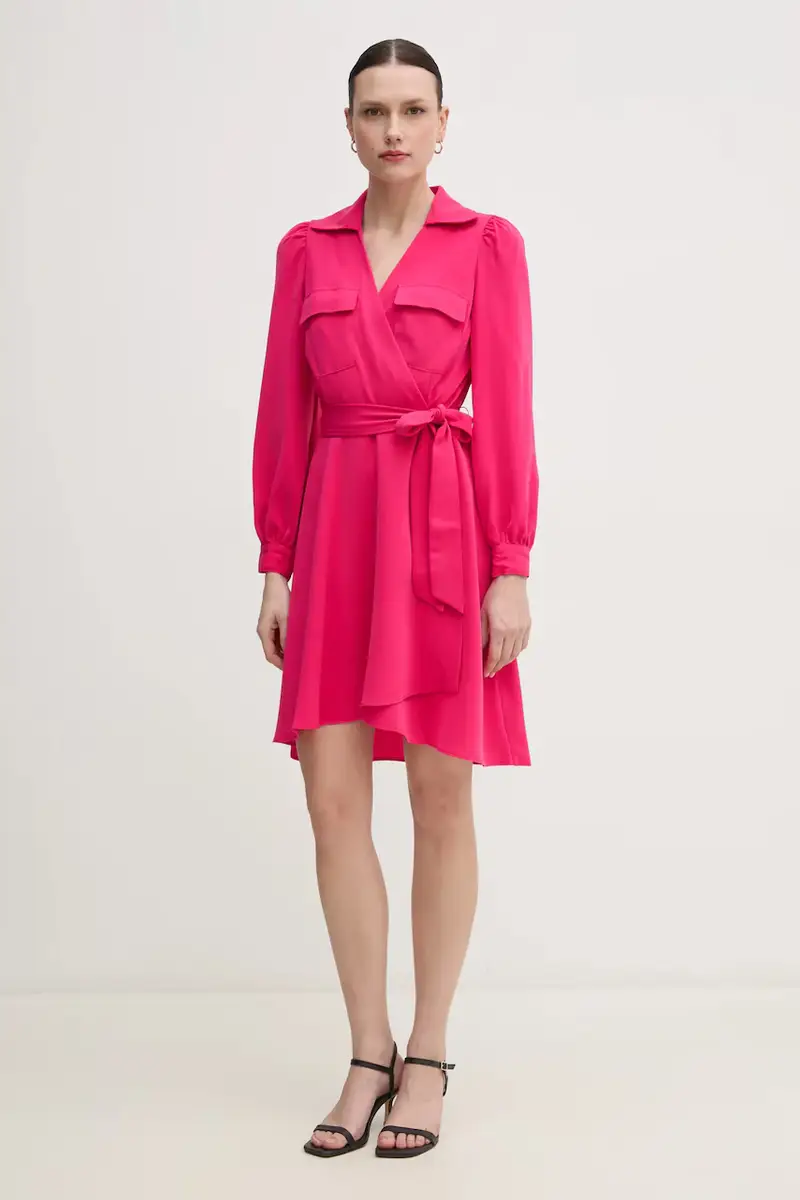 vestito colore rosa DD3K7484 miniatura 2