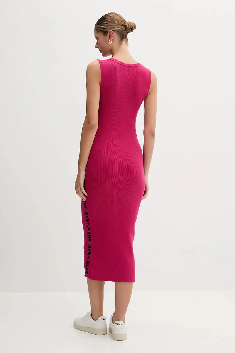 vestito colore rosa DJ5R0752 miniatura 3