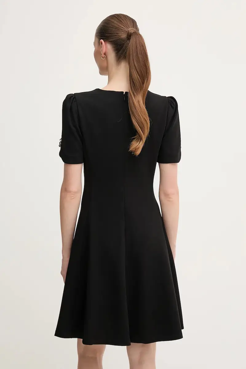 vestito colore violetto Nero miniatura 3