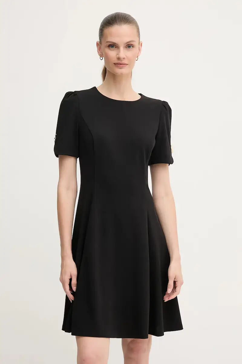 vestito colore violetto Nero