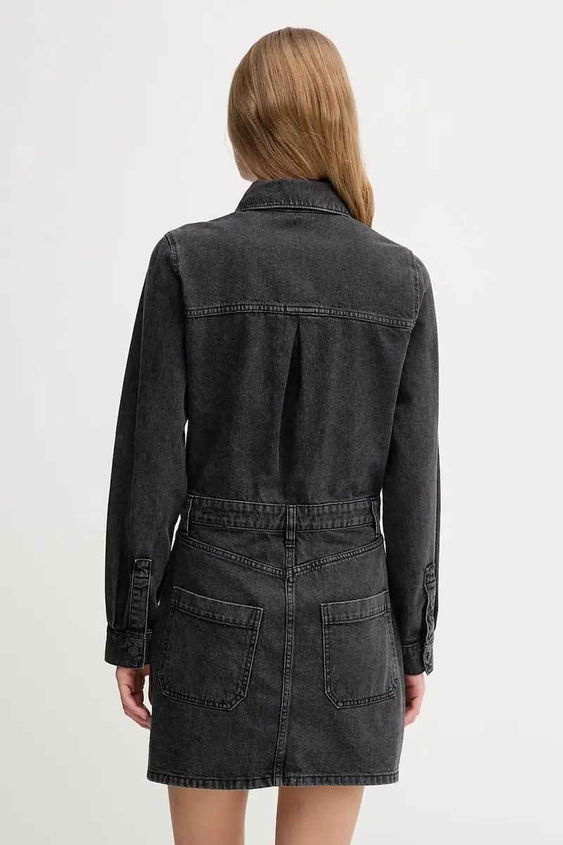 vestito di jeans colore grigio DJ5D9064 miniatura 3