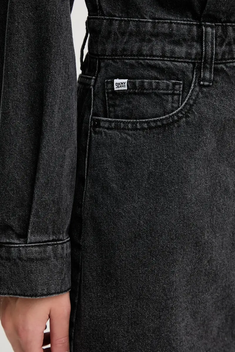 vestito di jeans colore grigio DJ5D9064 miniatura 5