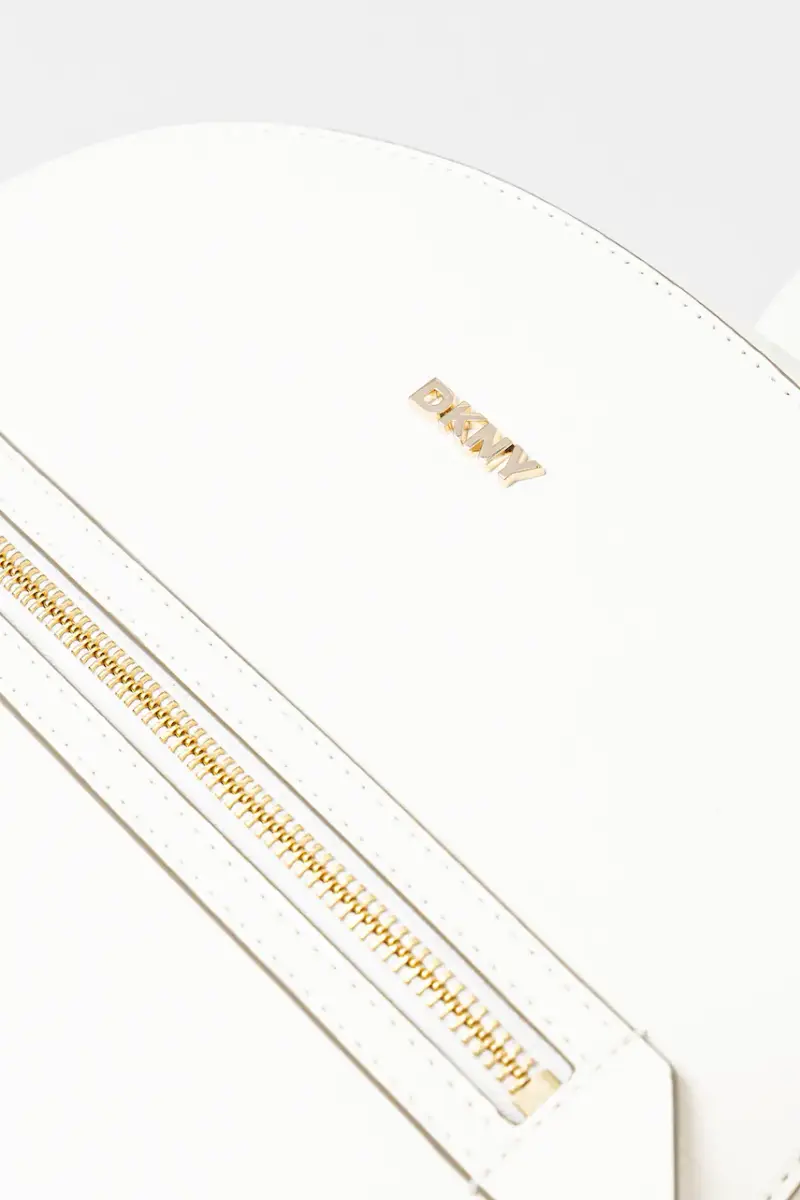 zaino in pelle Bianco miniatura 4