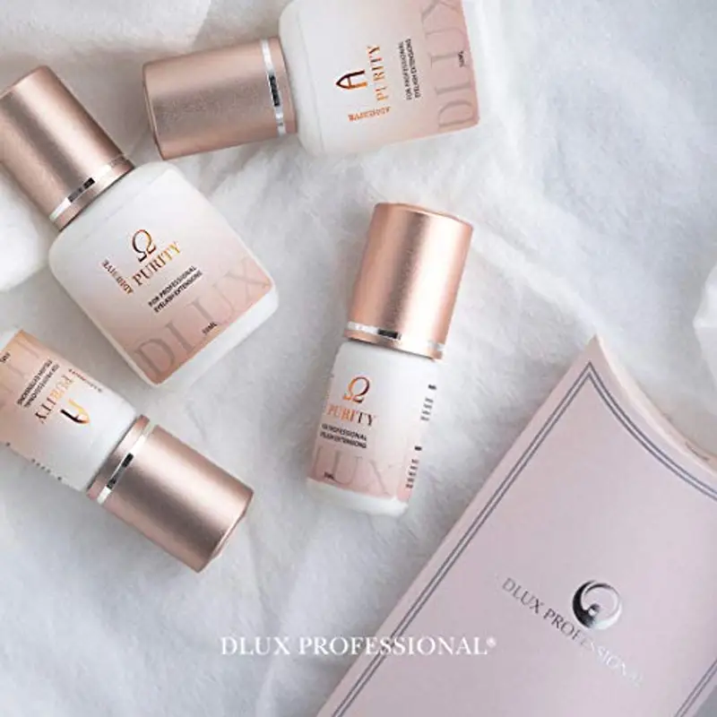 Dlux Professional Colla per extension ciglia purity alpha, 5 ml, , 0, 5-1 sec miniatura 2