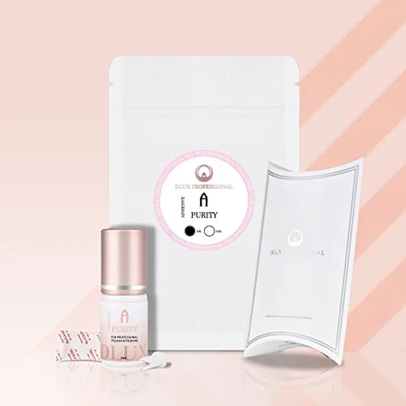 Dlux Professional Colla per extension ciglia purity alpha, 5 ml, , 0, 5-1 sec miniatura 3