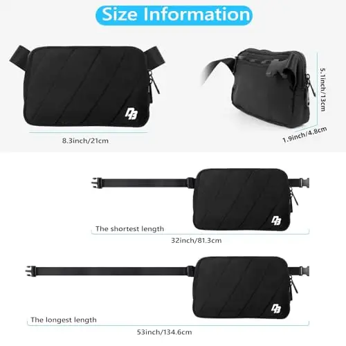 Dobaly Marsupio Donna Nero 3518029 miniatura 3