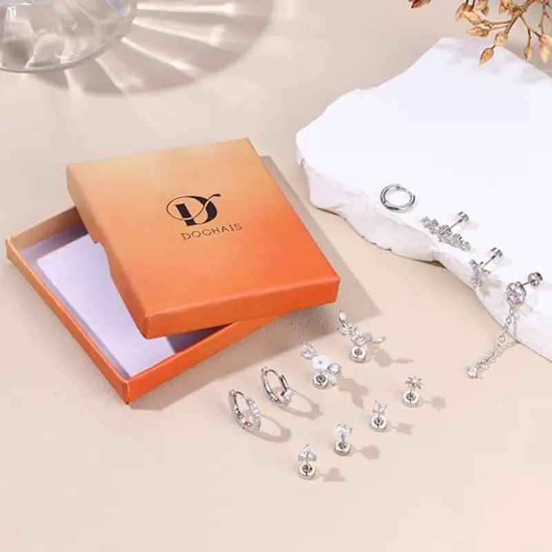 Dochais Orecchini Donna Multicolore 2155075 miniatura 3