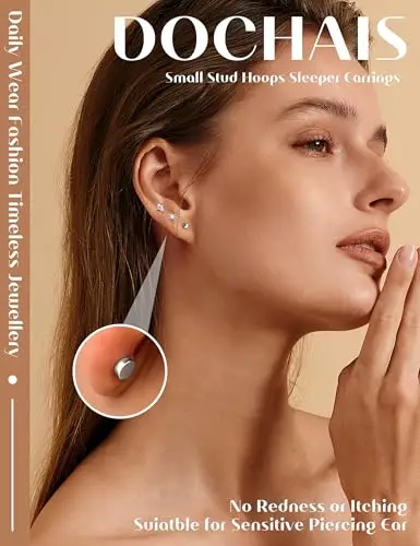 Dochais Orecchini Donna Oro 2695167 miniatura 3