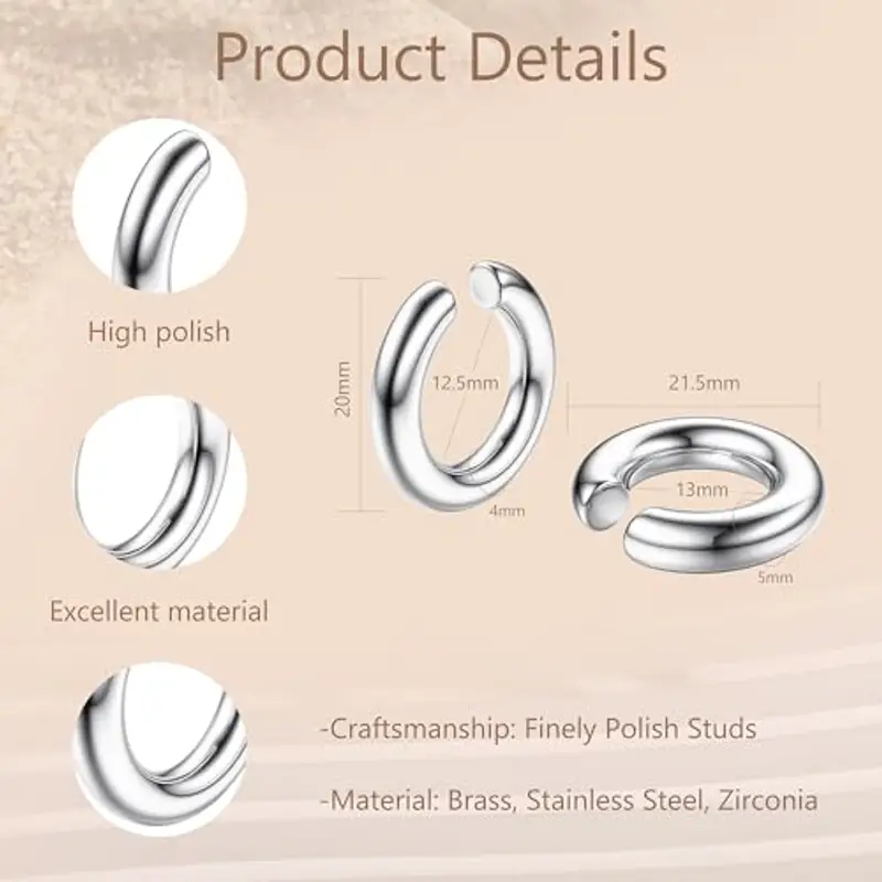 Dochais Orecchini Donna Oro 808583 miniatura 3