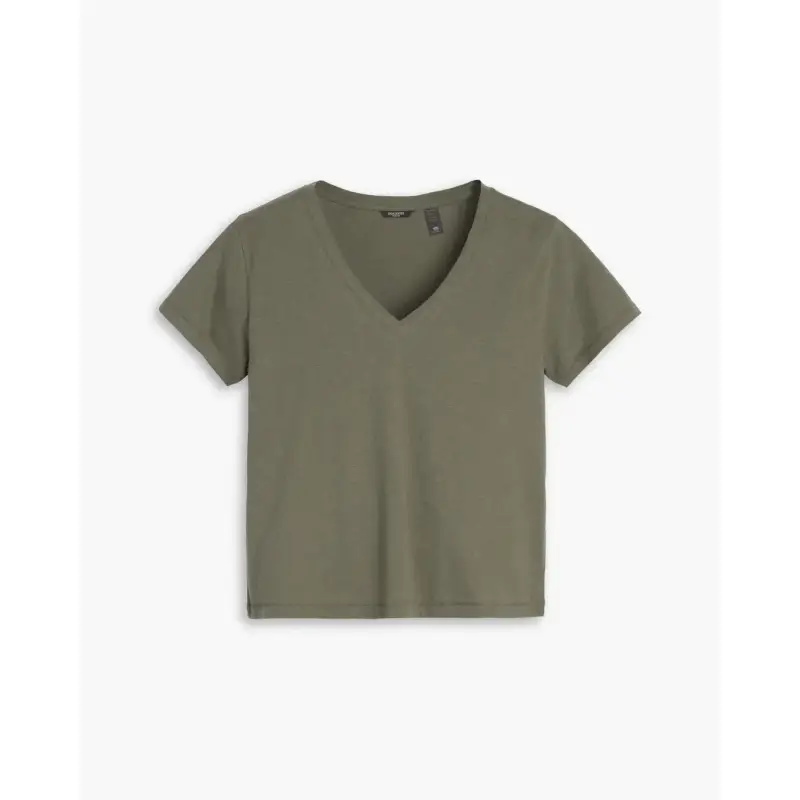 T-shirt da donna con scollo a V Dockers