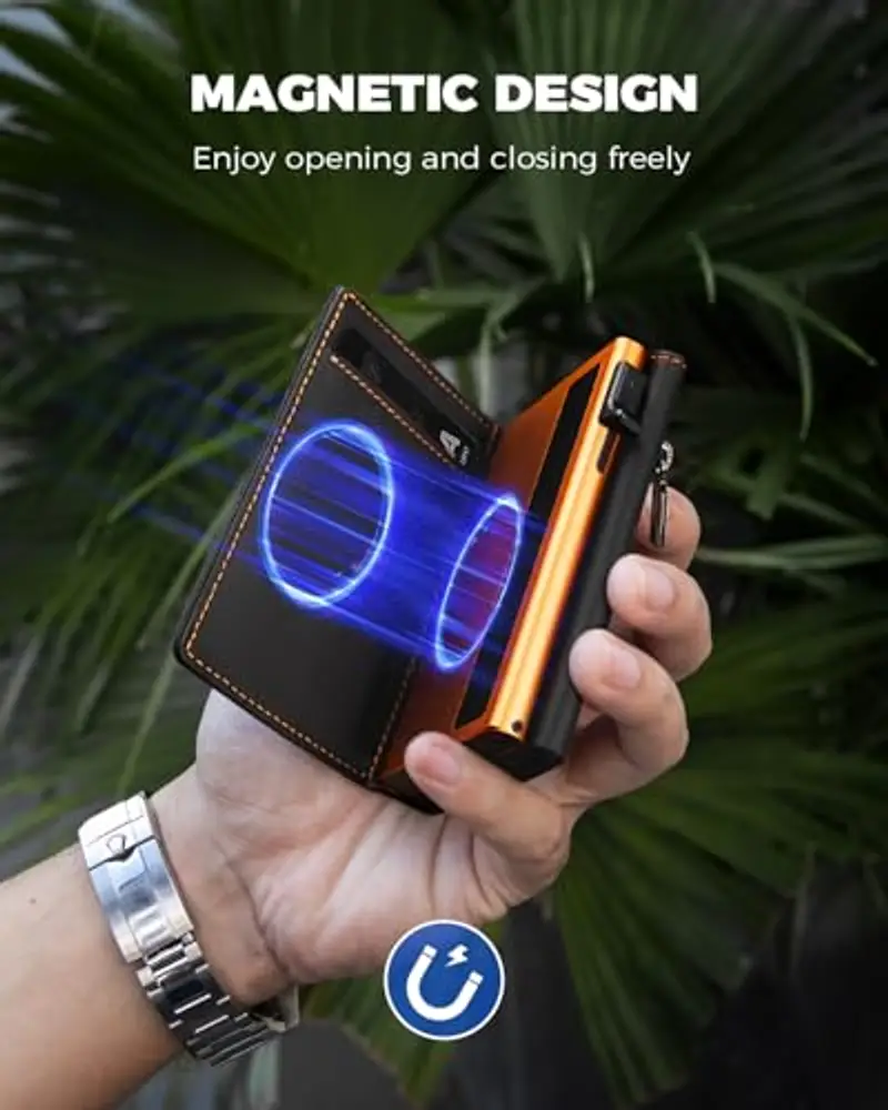 DODENSHA Porta carte di credito Uomo Nero 1599998 miniatura 2