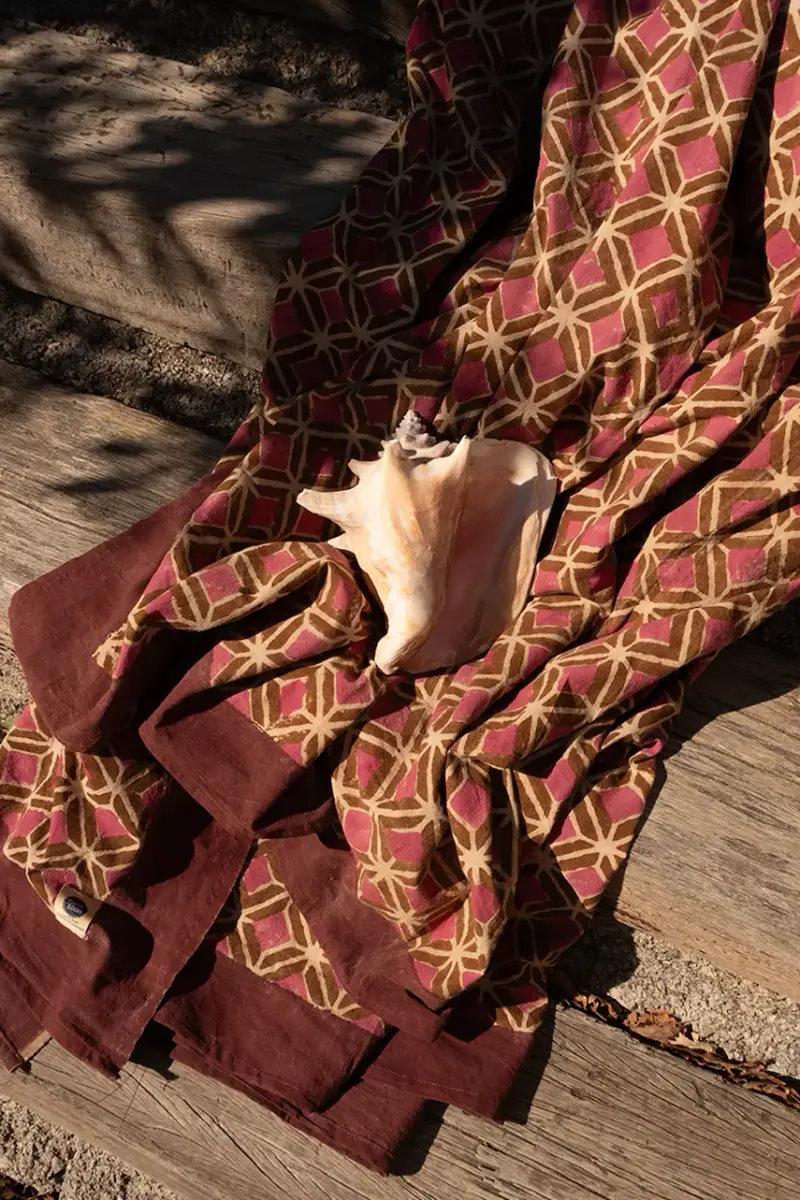 copriletto in cotone Helena 220 x 140 x 0, 20 cm Multicolore miniatura 3