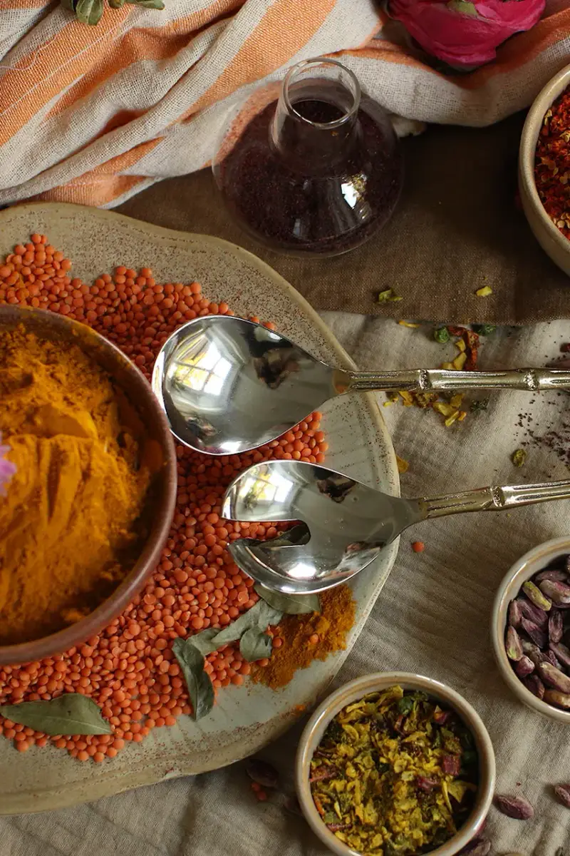 cucchiai da insalata Bodhi Bamboo pacco da 2 Multicolore miniatura 3