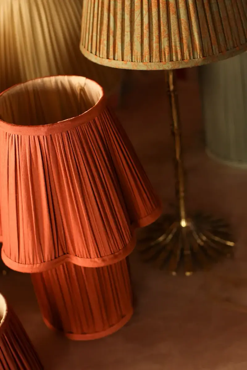 lampada da tavolo Myra Lamp Small Silk colore rosa miniatura 4