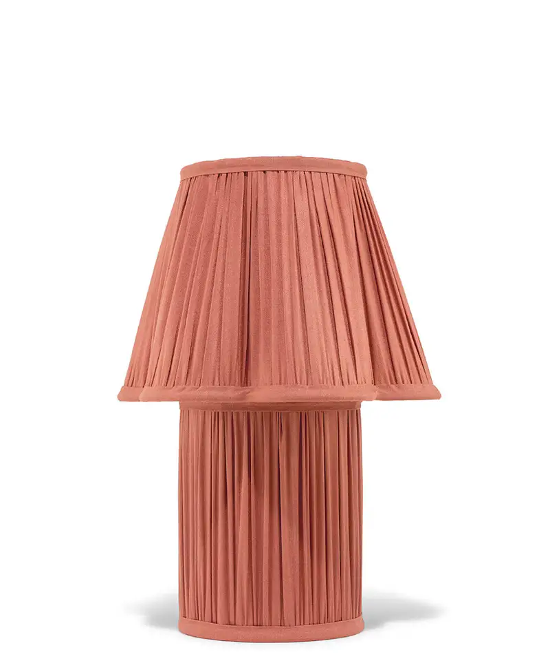 lampada da tavolo Myra Lamp Small Silk colore rosa