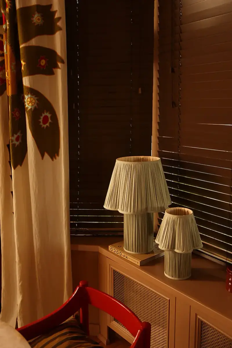 lampada da tavolo Myra Lamp Small Silk S colore verde miniatura 5