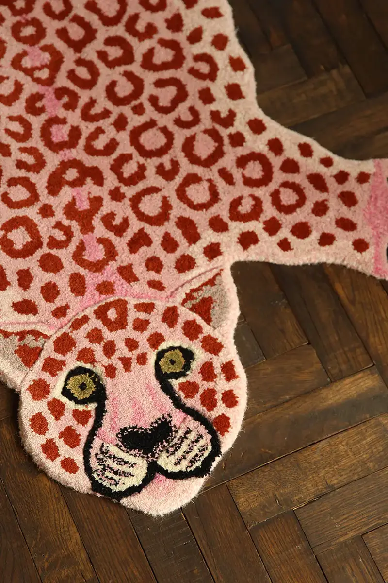 tapetto 150 x 88 x 2cm Rosa miniatura 5