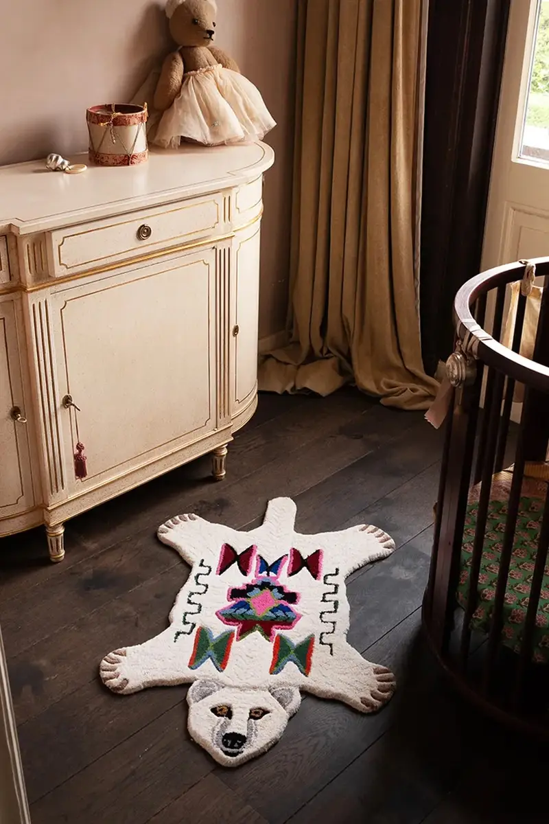 tapetto 90 x 65 x 2 cm Multicolore miniatura 4