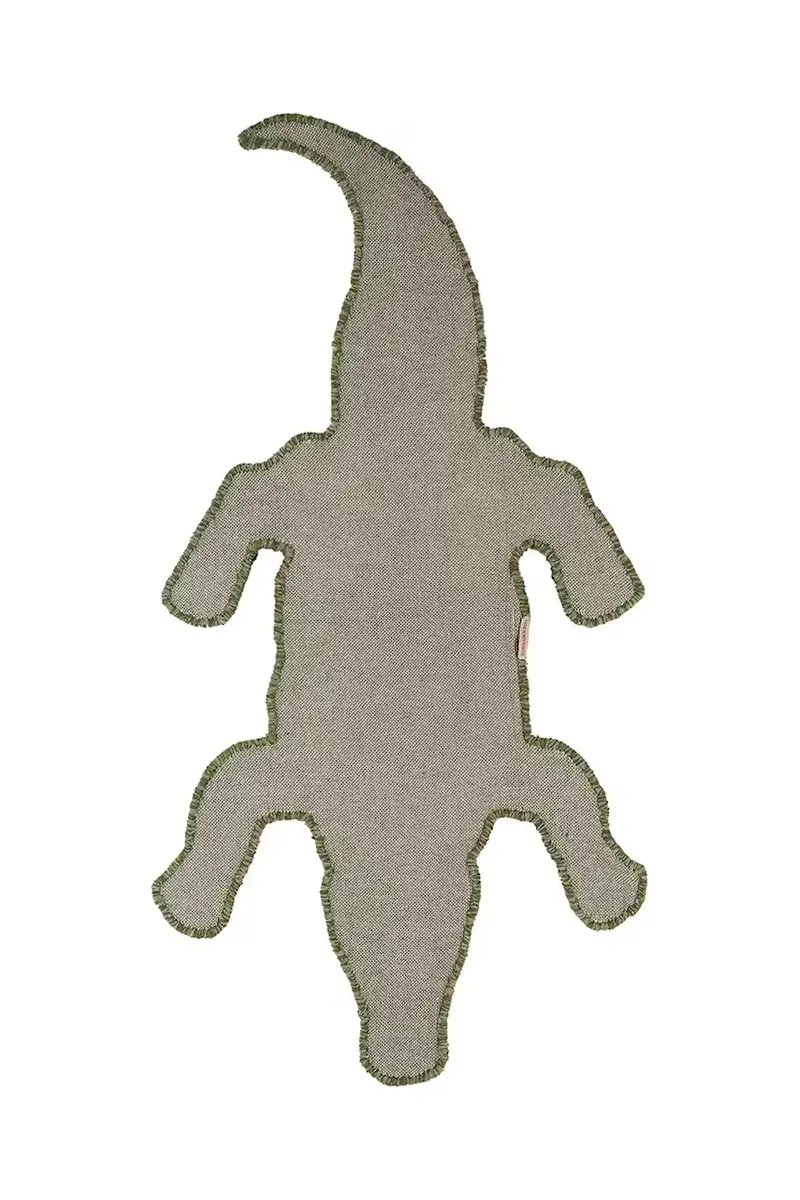 tappeto di lana Coolio Crocodile S colore verde miniatura 2