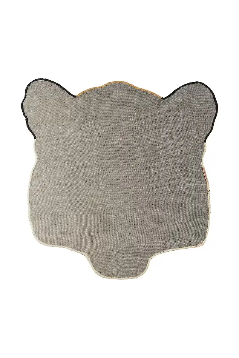 tappeto di lana Rajah Tiger Head Multicolore miniatura 2