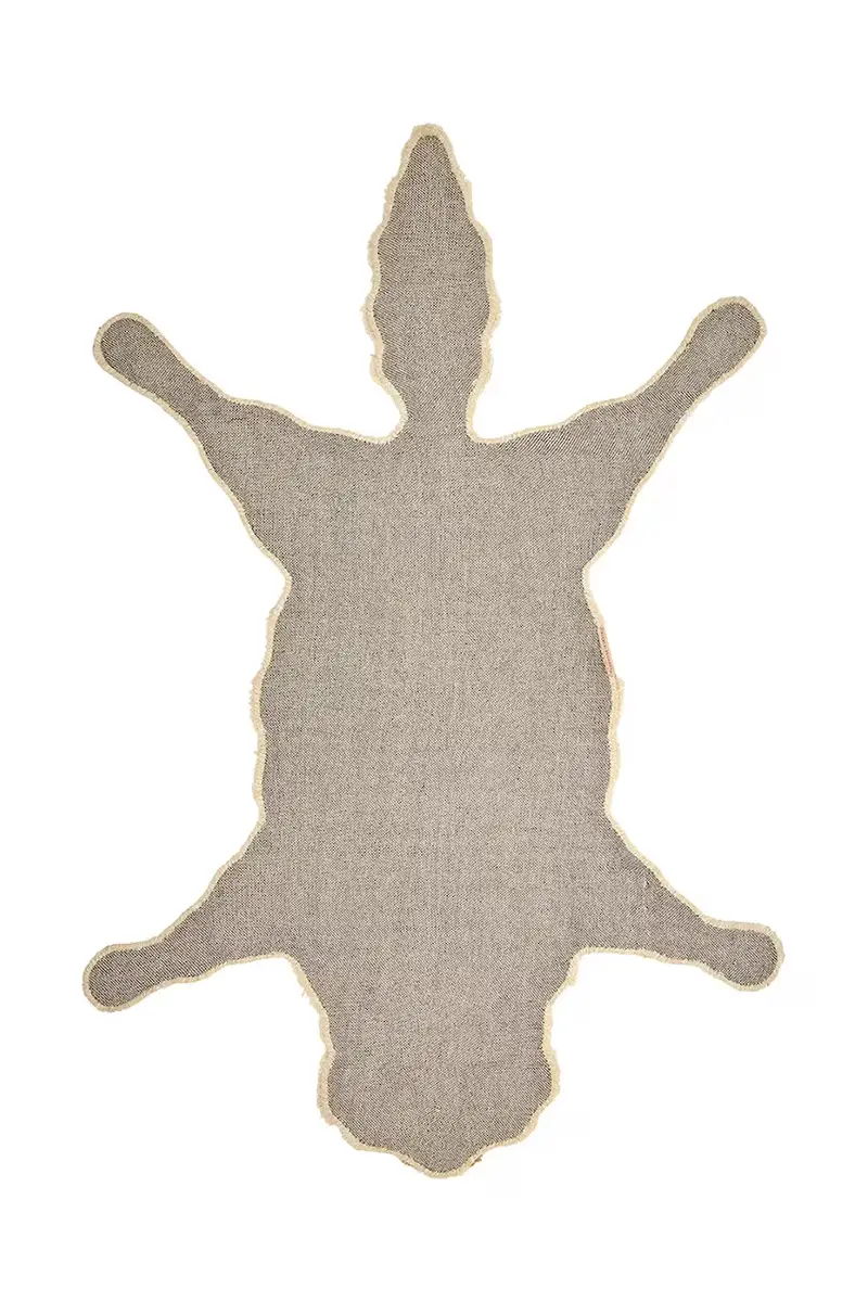 tappeto di lana Woozy Wolf Rug Large Beige miniatura 2