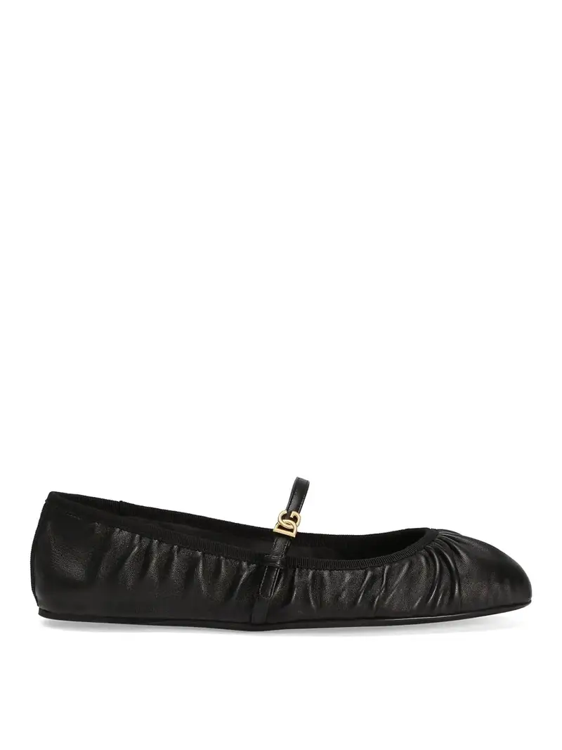 Balletti in pelle Nero