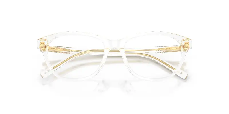 Bambino Dolce & Gabbana DX3002 3133 Montature da vista Acetato Trasparente Trasparente Cat Eye Normale miniatura 2