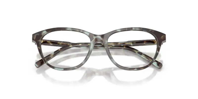 Bambino Dolce & Gabbana DX3002 3443 Montature da vista Acetato Blu Trasparente Cat Eye Normale miniatura 2