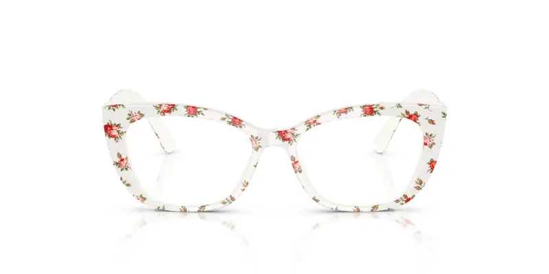 Bambino Dolce & Gabbana DX3357 3487 Montature da vista Acetato Multi-colore Trasparente Cat Eye Normale miniatura 3