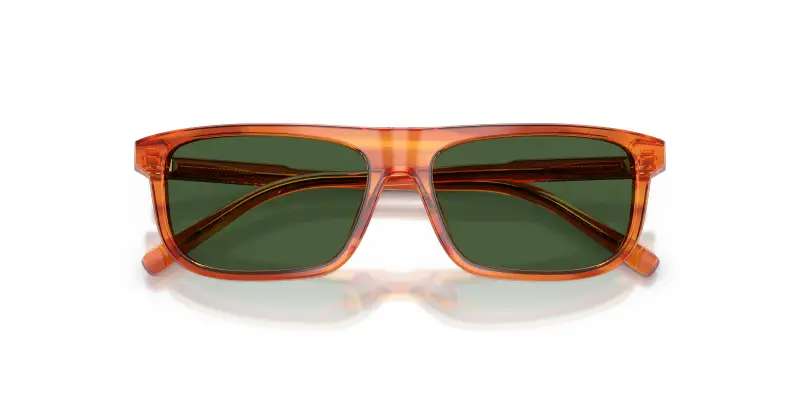 Bambino Dolce & Gabbana DX4009 348371 Occhiali da sole Acetato Marrone Verde Squadrata Normale miniatura 2