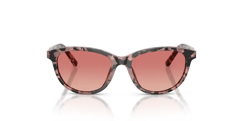 Bambino Dolce & Gabbana DX4010 3476A5 Occhiali da sole Acetato Tartaruga Rosa Cat Eye Normale Sfumato miniatura 3