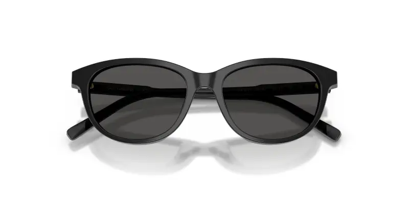 Bambino Dolce & Gabbana DX4010 501/87 Occhiali da sole Acetato Nero Grigio Cat Eye Normale miniatura 2