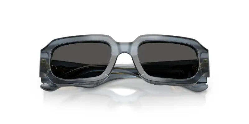 Bambino Dolce & Gabbana DX4011 348287 Occhiali da sole Acetato Blu Blu Squadrata Normale miniatura 2