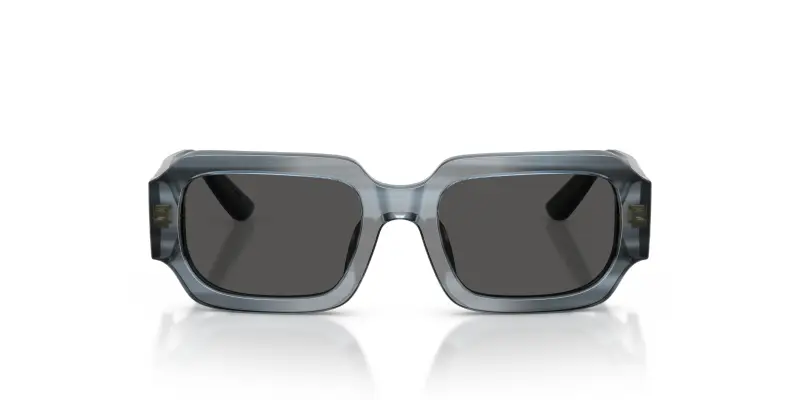 Bambino Dolce & Gabbana DX4011 348287 Occhiali da sole Acetato Blu Blu Squadrata Normale miniatura 3