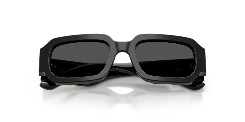 Bambino Dolce & Gabbana DX4011 501/87 Occhiali da sole Acetato Nero Grigio Squadrata Normale miniatura 2