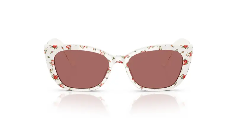 Bambino Dolce & Gabbana DX4427 348769 Occhiali da sole Acetato Multi-colore Viola Cat Eye Normale miniatura 3