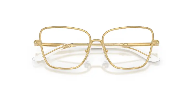 Bambino DX1102 02 Montature da vista Metallo Oro Trasparente Farfalla Normale miniatura 2