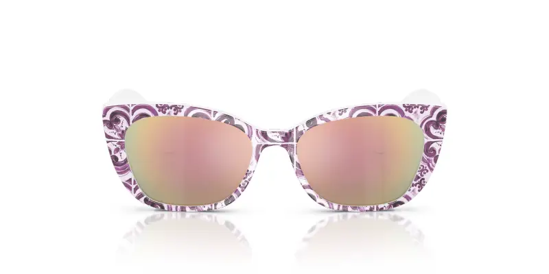 Bambino DX4427 34595R Occhiali da sole Acetato Multi-colore Grigio Cat Eye Normale miniatura 3