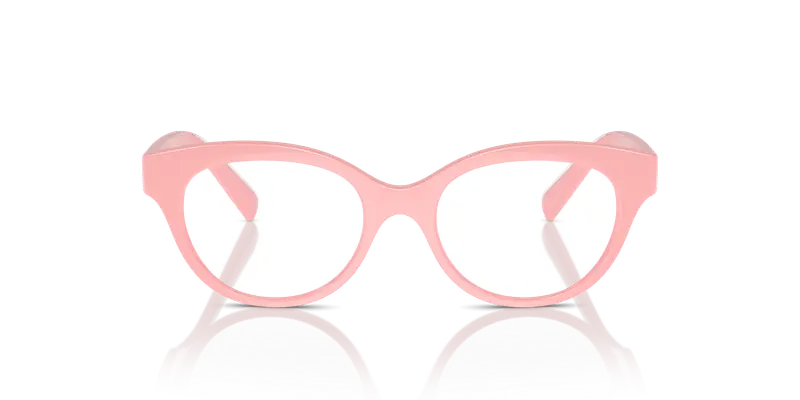 Dolce & Gabbana Bambino DX5003 3098 Montature da vista Iniettato Rosa Trasparente Pantos Normale miniatura 2