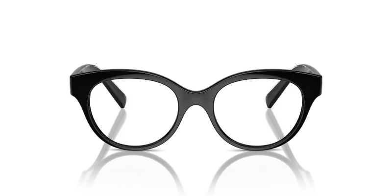 Dolce & Gabbana Bambino DX5003 501 Montature da vista Iniettato Nero Trasparente Pantos Normale miniatura 2