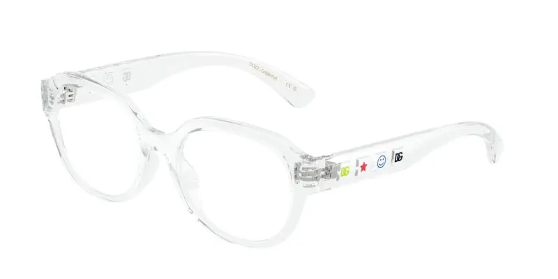 Dolce & Gabbana Bambino DX5004U  3133 Montature da vista Iniettato Trasparente Trasparente Rotonda Normale