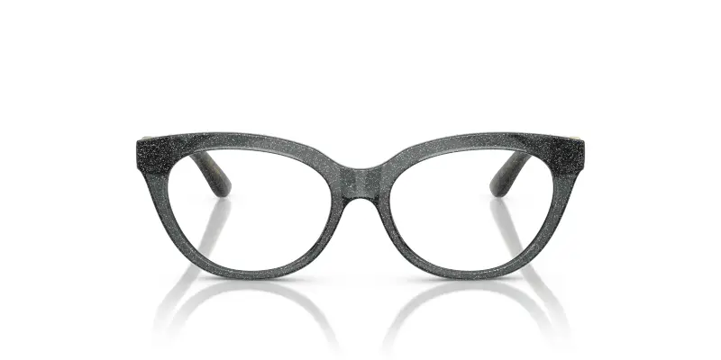 Bambino DX5005U 3241 Montature da vista Iniettato Nero Trasparente Farfalla Normale miniatura 3