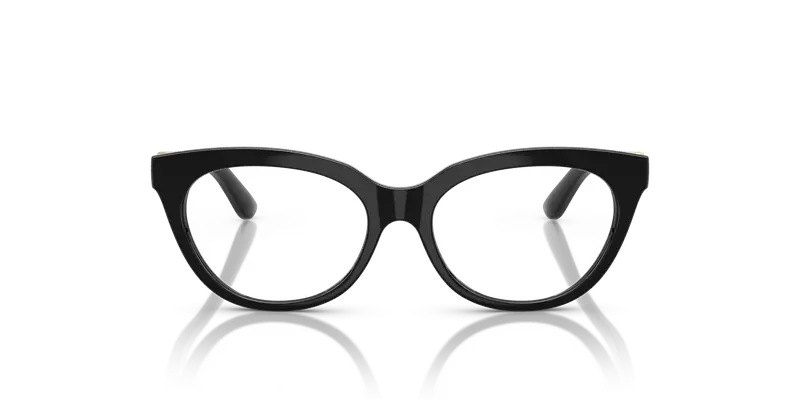 Dolce & Gabbana Bambino DX5005U 501 Montature da vista Iniettato Nero Trasparente Farfalla Normale miniatura 2