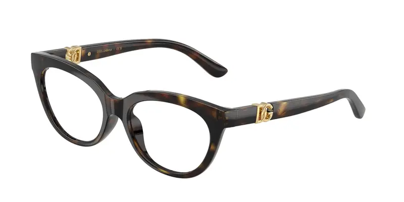 Dolce & Gabbana Bambino DX5005U  502 Montature da vista Iniettato Tartaruga Trasparente Farfalla Normale
