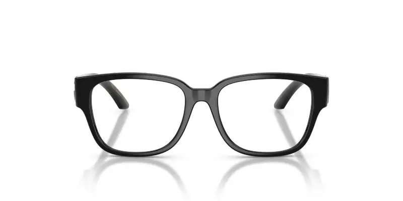 Bambino DX5006 501 Montature da vista Iniettato Nero Trasparente Squadrata Normale miniatura 3