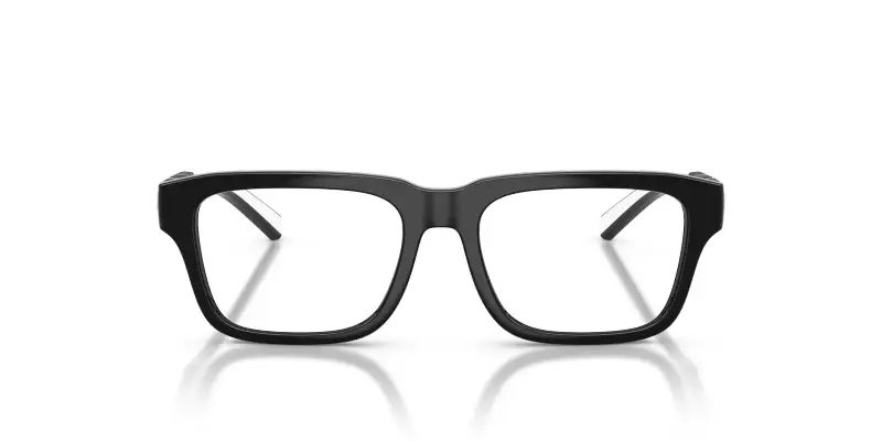 Bambino DX5008 501 Montature da vista Iniettato Nero Trasparente Squadrata Normale miniatura 3